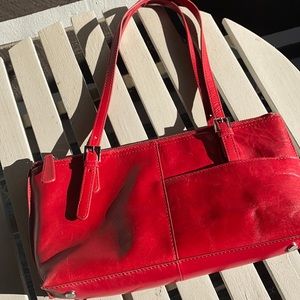 Hot red Kate Spade purse - used 3x